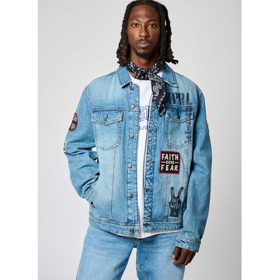 Veste jean longue homme outlet