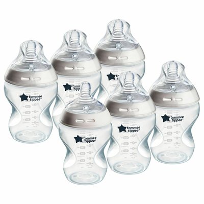 Lot de 6 biberons TOMMEE TIPPEE