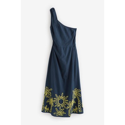 Robe longue portefeuille asymétrique NEXT