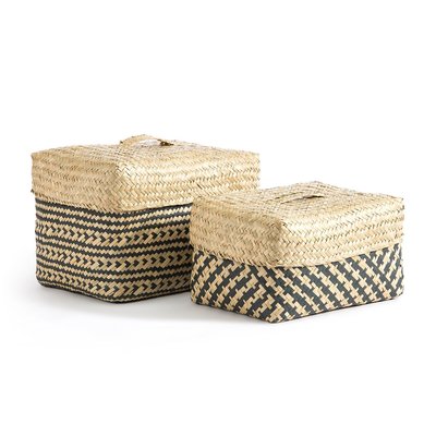 Lot de 2 paniers, Kotak LA REDOUTE INTERIEURS