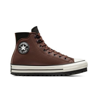 Converses cuir marron outlet