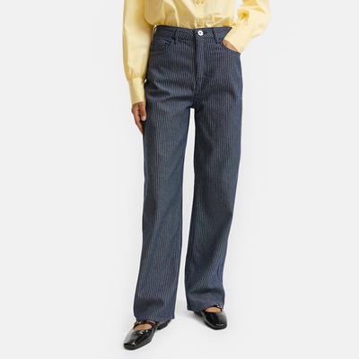 Jean large à rayures LA REDOUTE COLLECTIONS