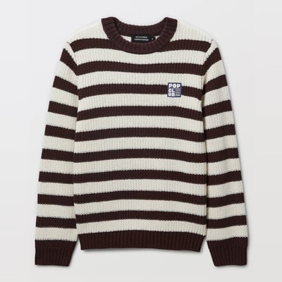 Pull maille avec patch en coton MONOPRIX