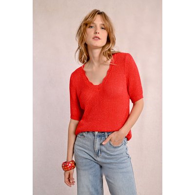 Pull en maille col V MOLLY BRACKEN