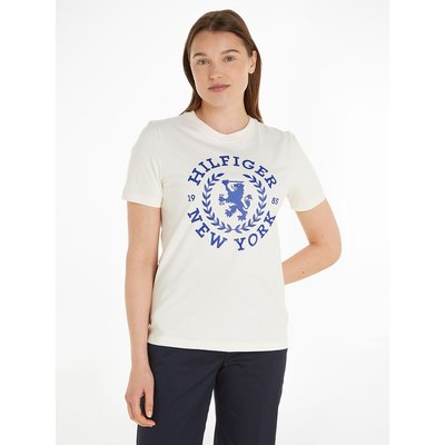 Tee-shirt col rond imprimé devant TOMMY HILFIGER
