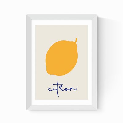 Citron Print EAST END PRINTS