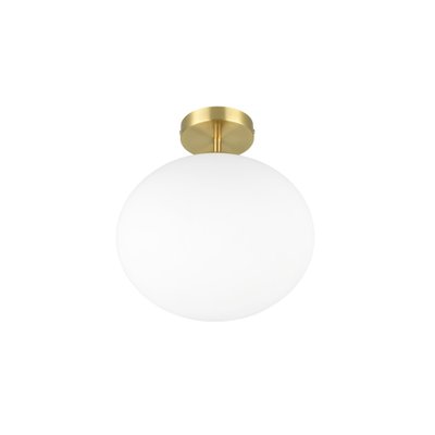Lampe de plafond verre et métal Fomento TRIO