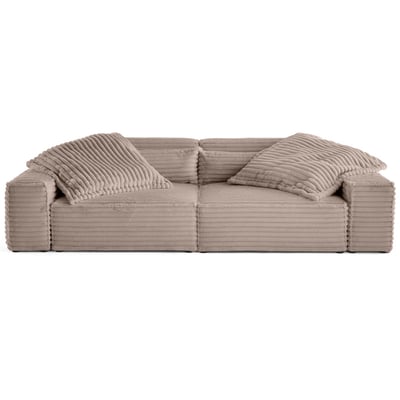 Canapé droit double méridienne, RICHIE LISA DESIGN