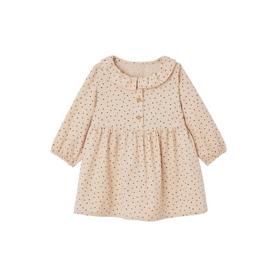 Robe à collerette en velours milleraies VERTBAUDET