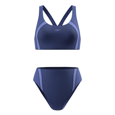 Maillot de bain 2 pièces motif/style à rayures QUANTUM SPLICE SPEEDO