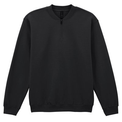 Sweat uni à col zippé SOFTSTYLE GILDAN