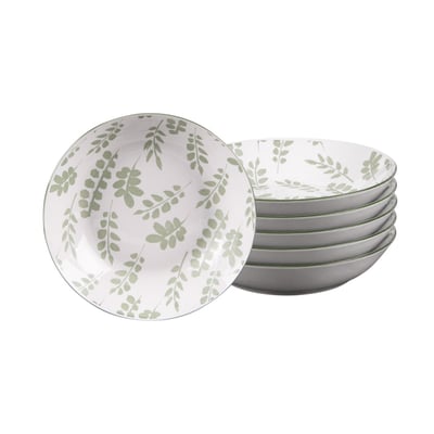 Assiette creuse 20 cm Episia (lot de 6) - EPISIA TABLE PASSION