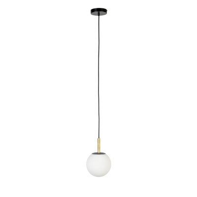 Suspension en verre et métal ø18cm - Orion ZUIVER