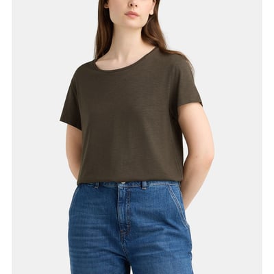 T-shirt noris r droit coton mélangé GALERIES LAFAYETTE
