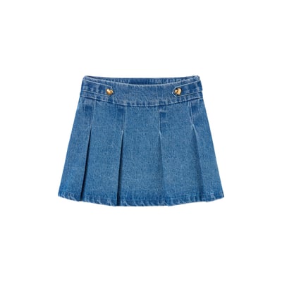Jupe denim VERTBAUDET