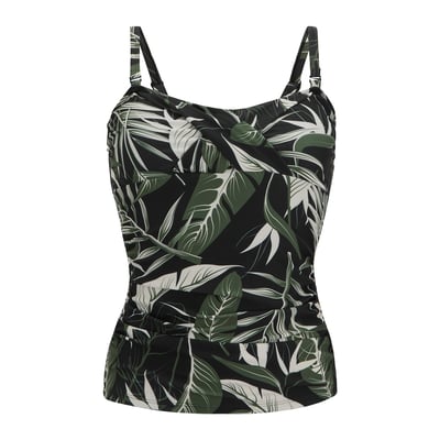 Haut de tankini motif/style feuilles tropicales ACEANA REGATTA