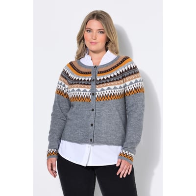 Cardigan norvégien, coupe Slim Fit ULLA POPKEN