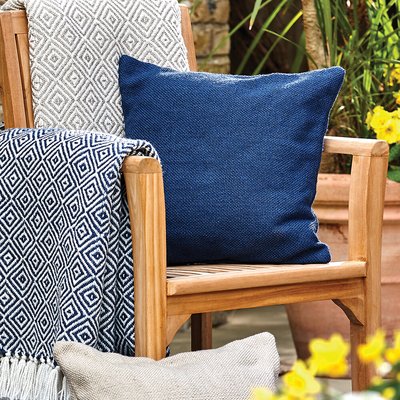 Indoor/Outdoor Plain Woven Cushion 100% Recycled HUG RUG WOVEN