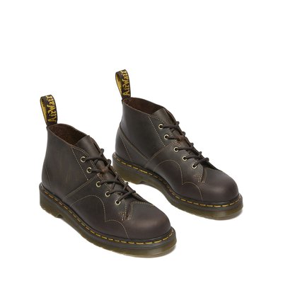 Boots Church Monkey en cuir Greasy DR. MARTENS
