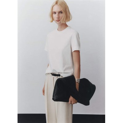 T-shirt coton manches courtes MANGO