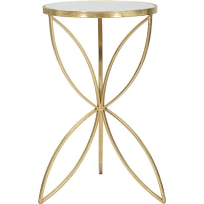 Support plante papillon plateau miroir en fer GLAM RECOLLECTION