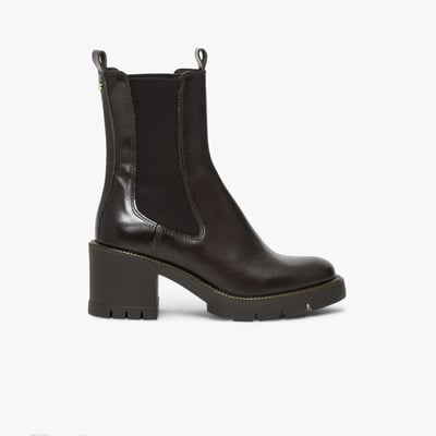 Boots À Talon en cuir ESTELLE BOCAGE