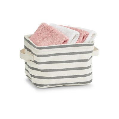 Panier rangement toile ZELLER PRESENT
