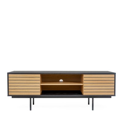 Meuble TV design en bois et métal- STRIPE WOODMAN
