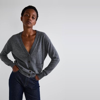 Cardigan boutonné contenant de la laine et du cachemire, certifié Oekotex MONOPRIX