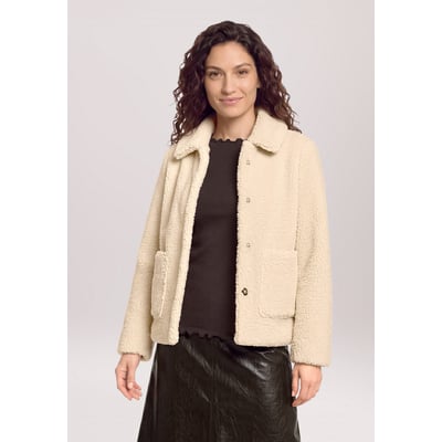 Veste en peluche à col CARTOON