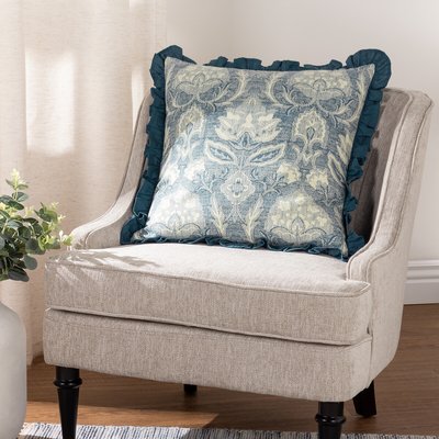 Kirkton Floral Pleated Cushion PAOLETTI