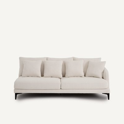 Demi-canapé 3 places en toile polyester, MODERNISTE, design Emmanuel Gallina AM.PM