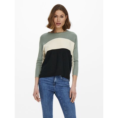 Pull col rond manches 3/4 ONLY