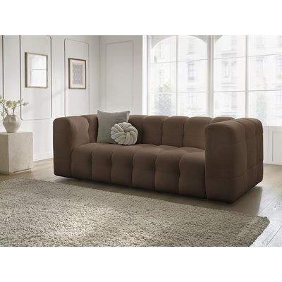 Canapé droit fixe 3 places en tissu mesh, CLOUD BOBOCHIC
