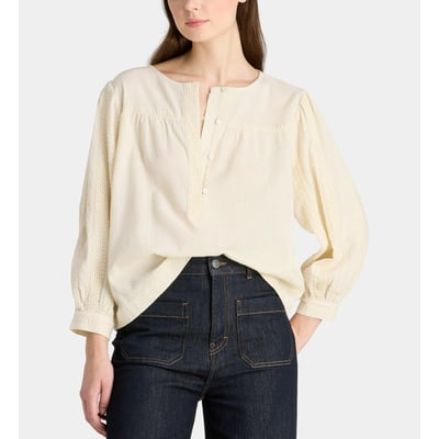 Top ample dragée en coton GALERIES LAFAYETTE