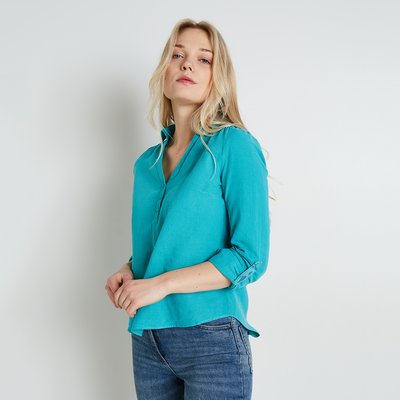 Blouse en coton et lin GRAIN DE MALICE