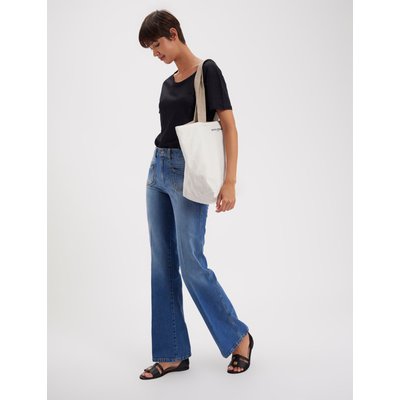 Tote bag lila INES DE LA FRESSANGE PARIS