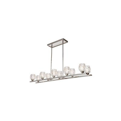 Chandelier Rubin Nickel 10x3,5W G9 BOUTICA-DESIGN