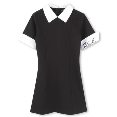 Robe à manches courtes KARL LAGERFELD KIDS