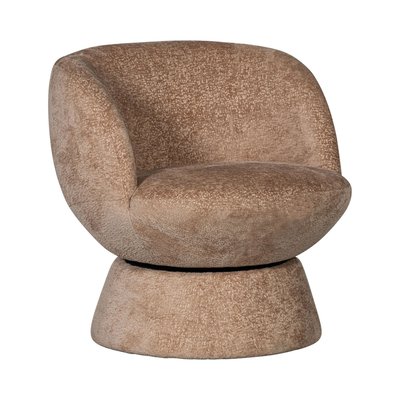 Fauteuil pivotant en tissu - SHUFFLE BEPUREHOME