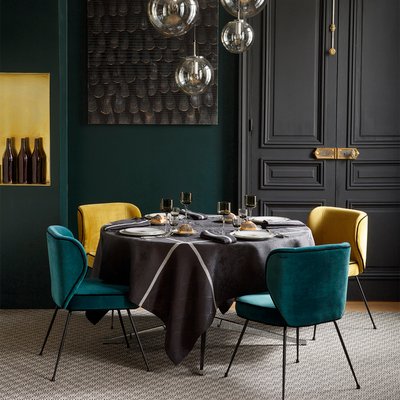 Nappe en Lin, ARMOIRIES LE JACQUARD FRANCAIS
