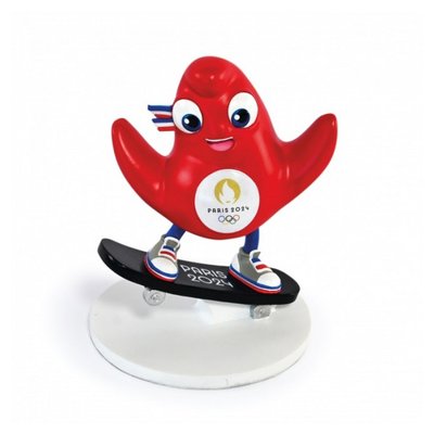 JO 2024 - Figurine Pose Skateboard DJECO