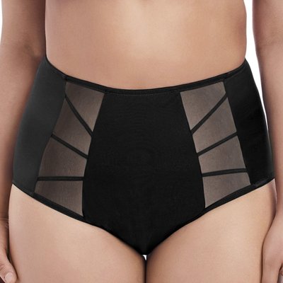 Culotte haute grande taille avec empiècements transparents SACHI ELOMI
