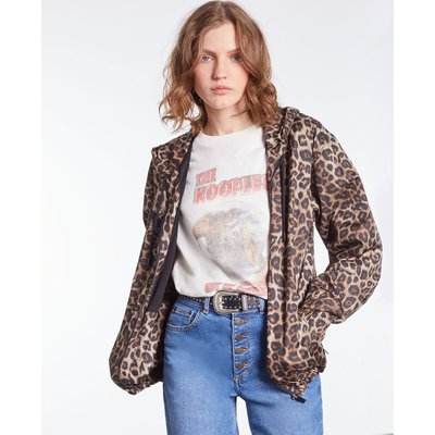 Blouson léopard, poches THE KOOPLES