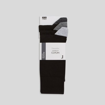 Lot de 3 paires de chaussettes MONOPRIX