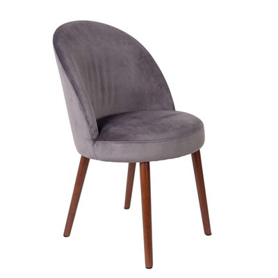 Chaise de salle à manger en velours - BARBARA DUTCHBONE