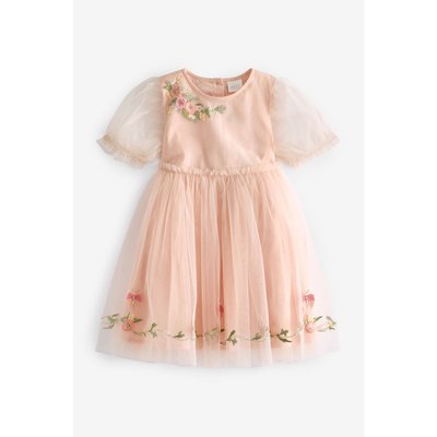 Robe de fête en tulle brodé NEXT