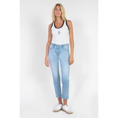 Jeans push-up regular, droit taille haute PULP, 7/8ème LE TEMPS DES CERISES