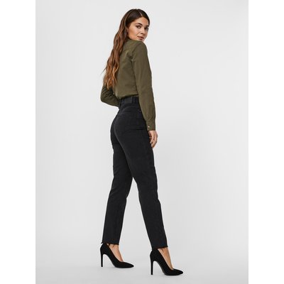 VMBRENDA Taille haute Straight Fit Cheville Jeans Jean coupe droite VERO MODA