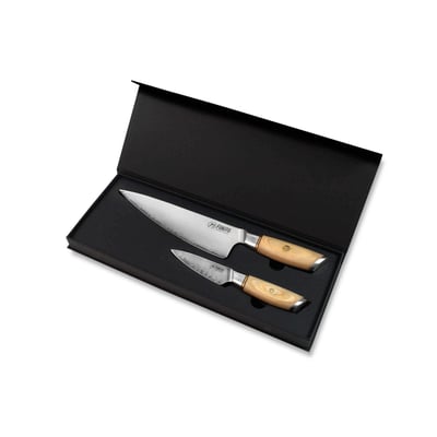 Coffret 2 couteaux de cuisine Pakka San Mai FUKITO